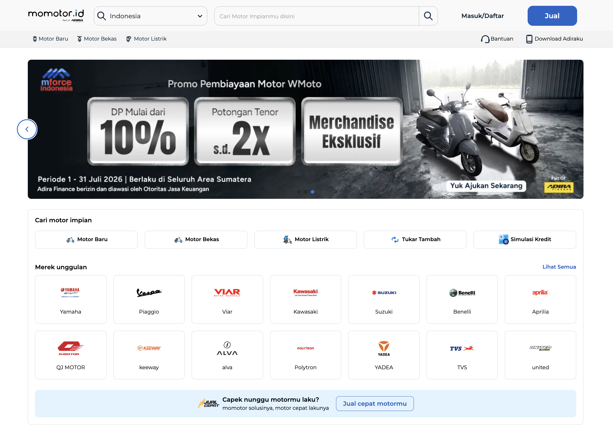 momotor.id Migration & Revamp